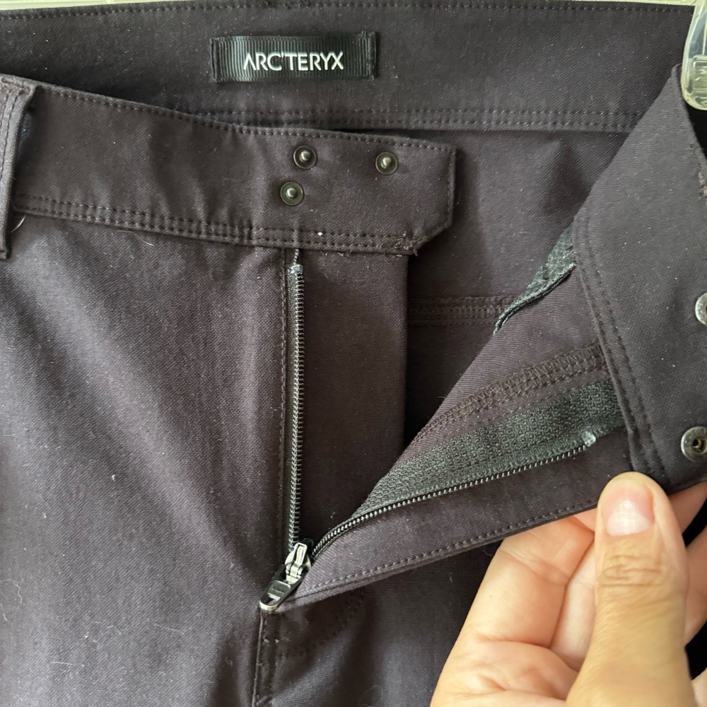 ARCTERYX ladies’ Levon pant in dark purple “Dimma” color 12 - Picture 3 of 10